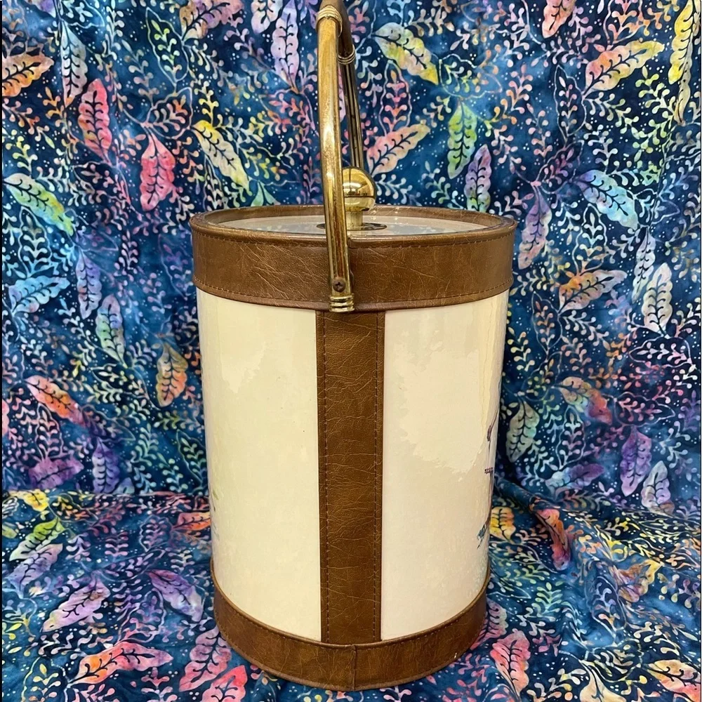 Vintage Norman Rockwell Ice Bucket Fondly Do We Remember Beguiling Buttercup